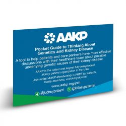 Pocket Guide to Thinking About Genetics and Kidney Disease (Multi-Pack)